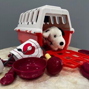 Play Set Veterinarian with Plush Puppy